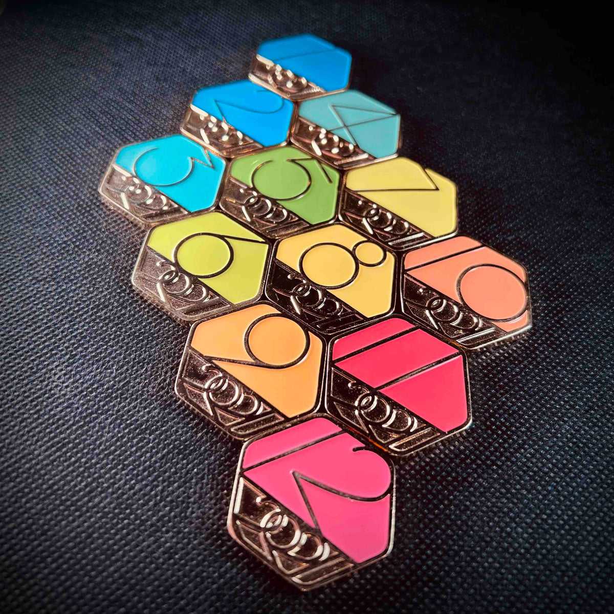 Kanto Gym Badge Magnets (8-Pack)