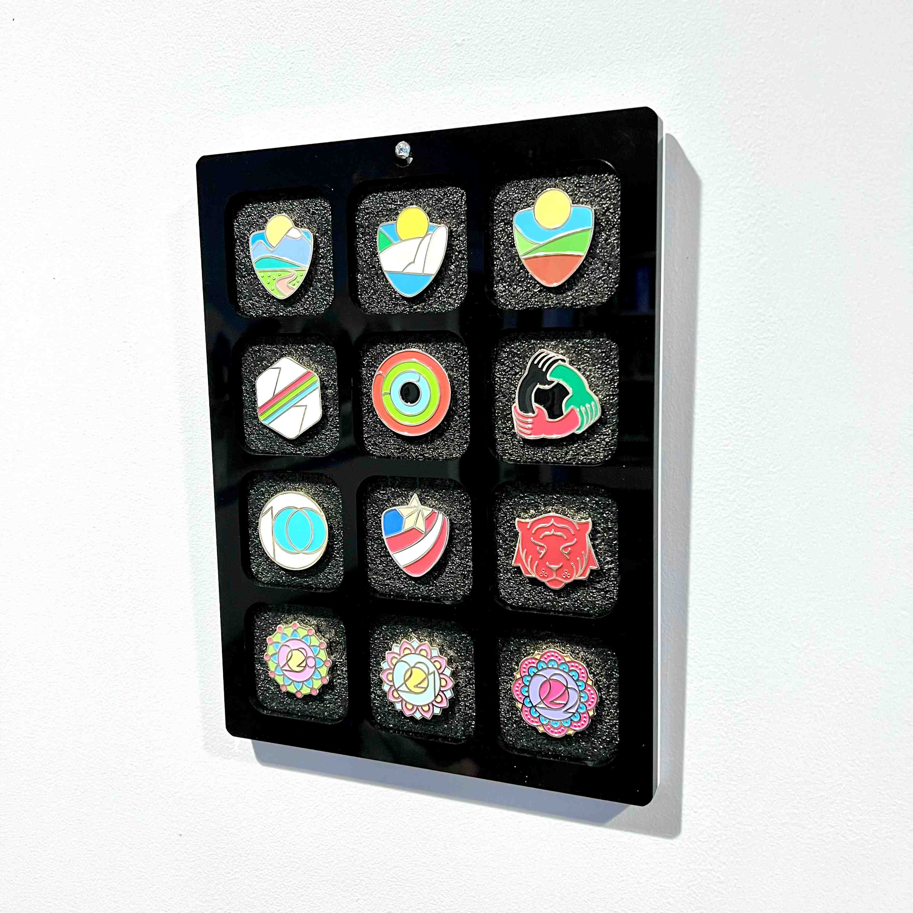 Pin Frame Organizer - Acrylic Display for Enamel Pins – Activity Awards